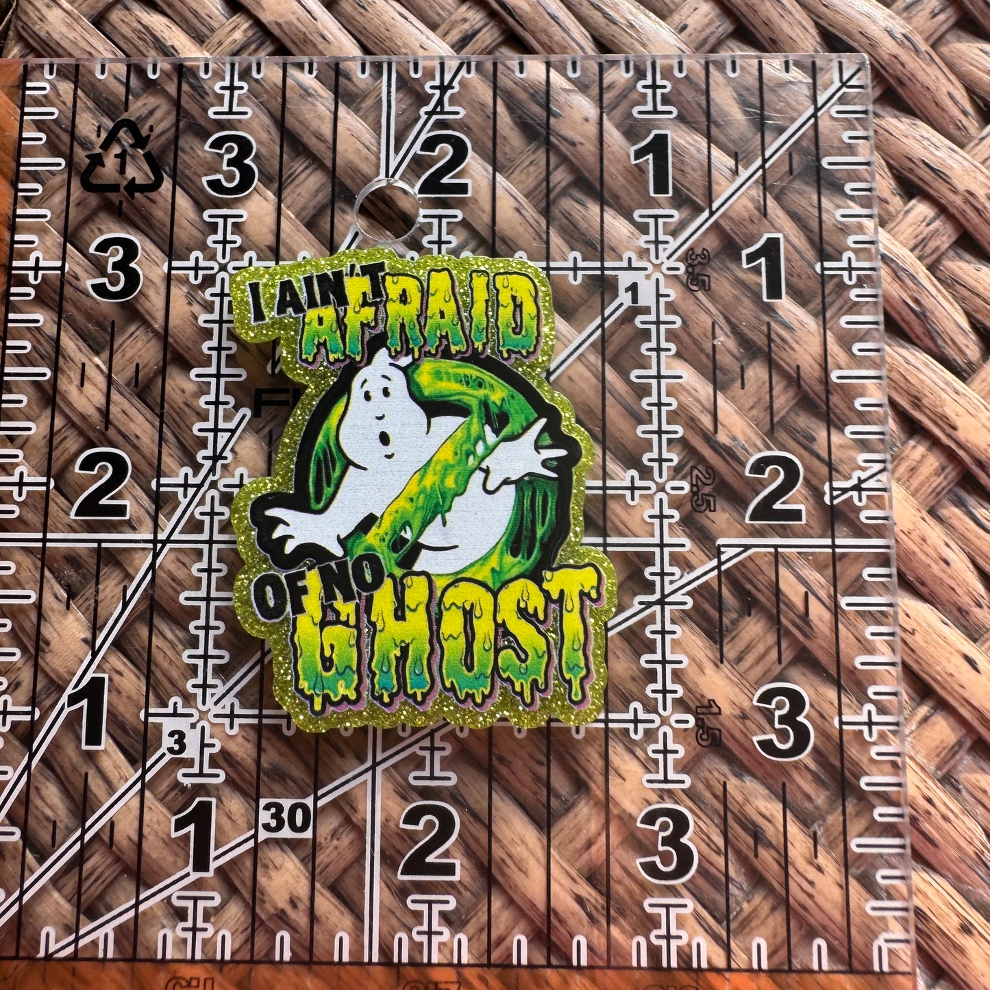 Acrylic Flatback,  Planar, Cabochon, Single Pc - Ghost Busters