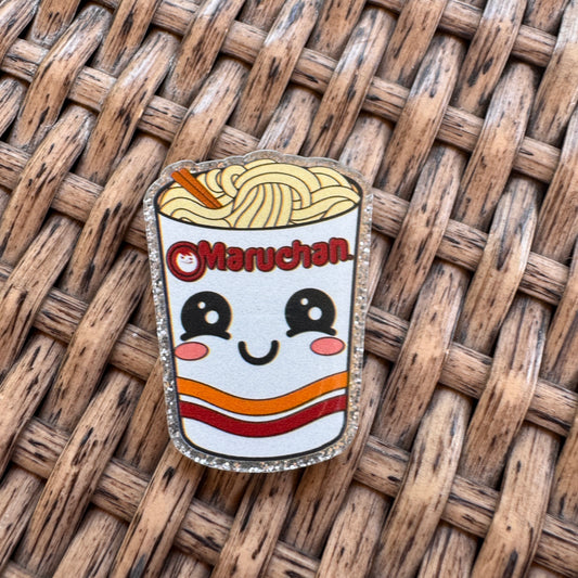 Acrylic Flatback,  Planar, Cabochon, Single Pc. - Ramen