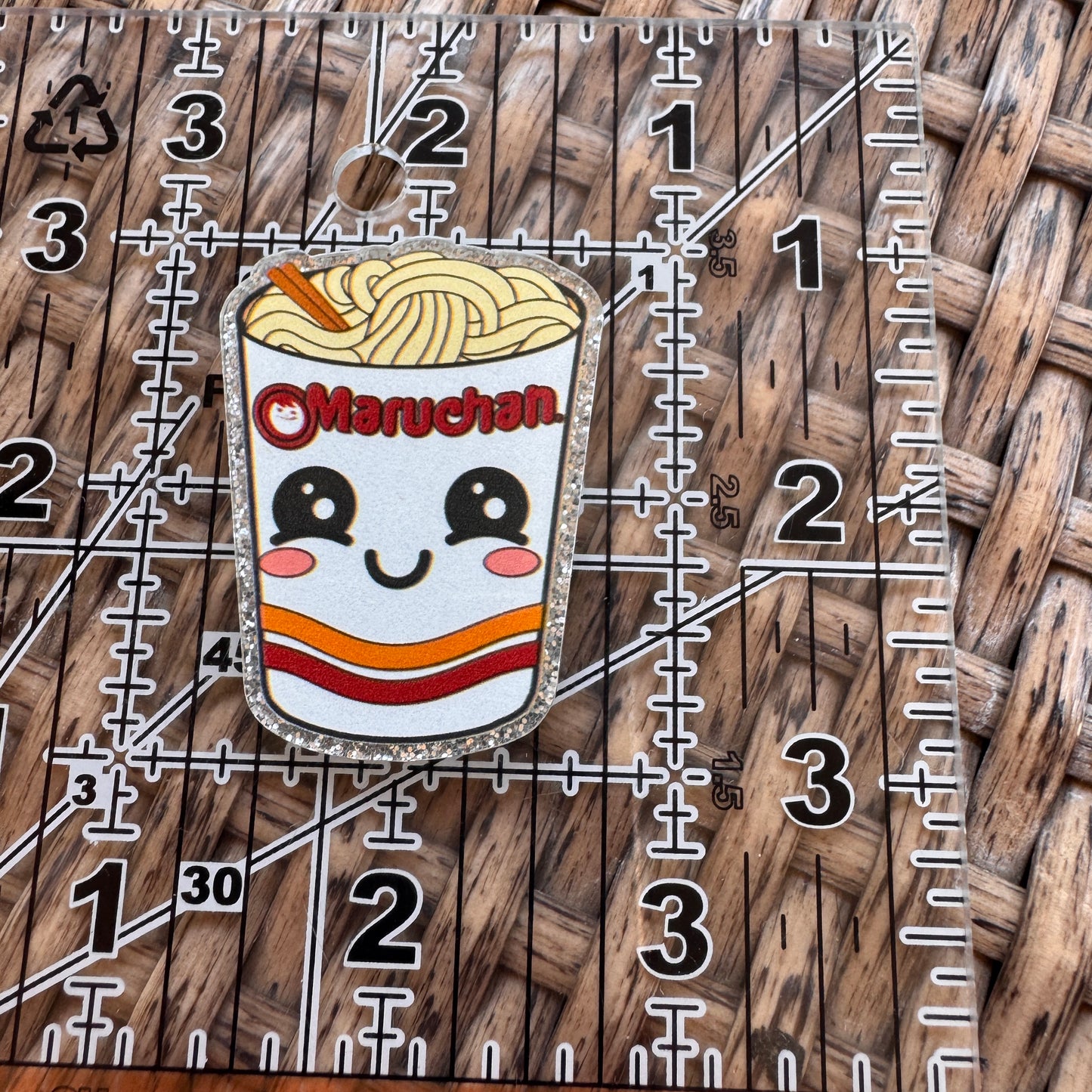 Acrylic Flatback,  Planar, Cabochon, Single Pc. - Ramen