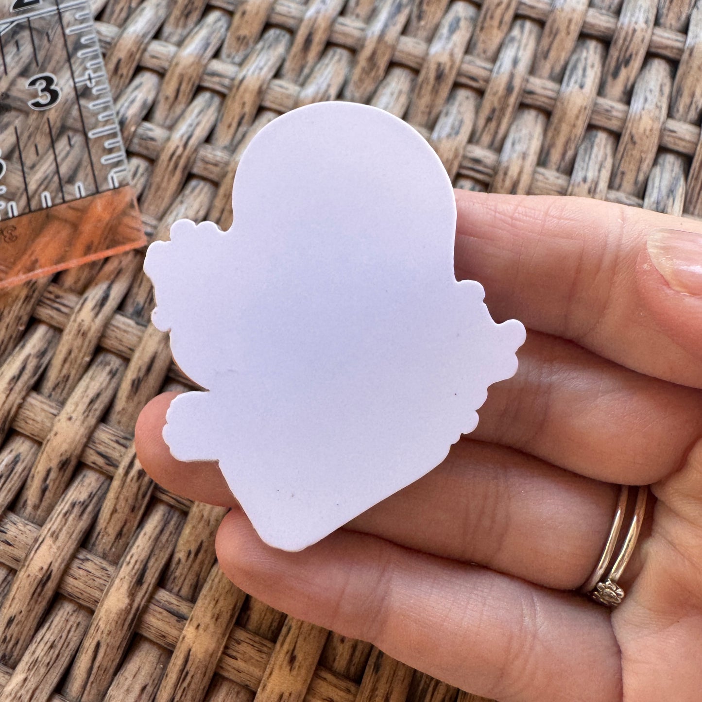 Acrylic Flatback,  Planar, Cabochon, Single Pc. - Dr Pepper And Skull