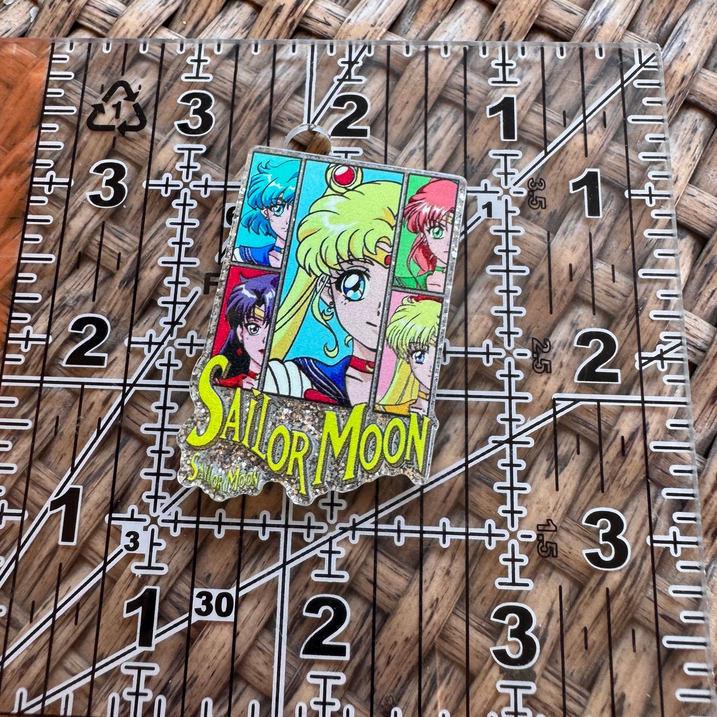 Acrylic Flatback,  Planar, Cabochon, Single Pc. - Sailor Moon