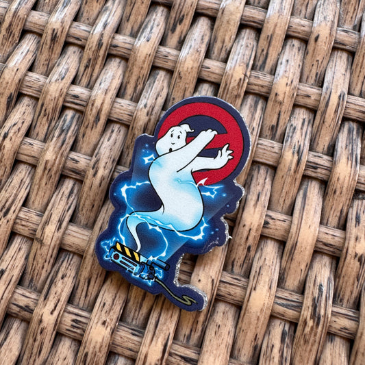 Acrylic Flatback,  Planar, Cabochon, Single Pc. - Ghost Busters