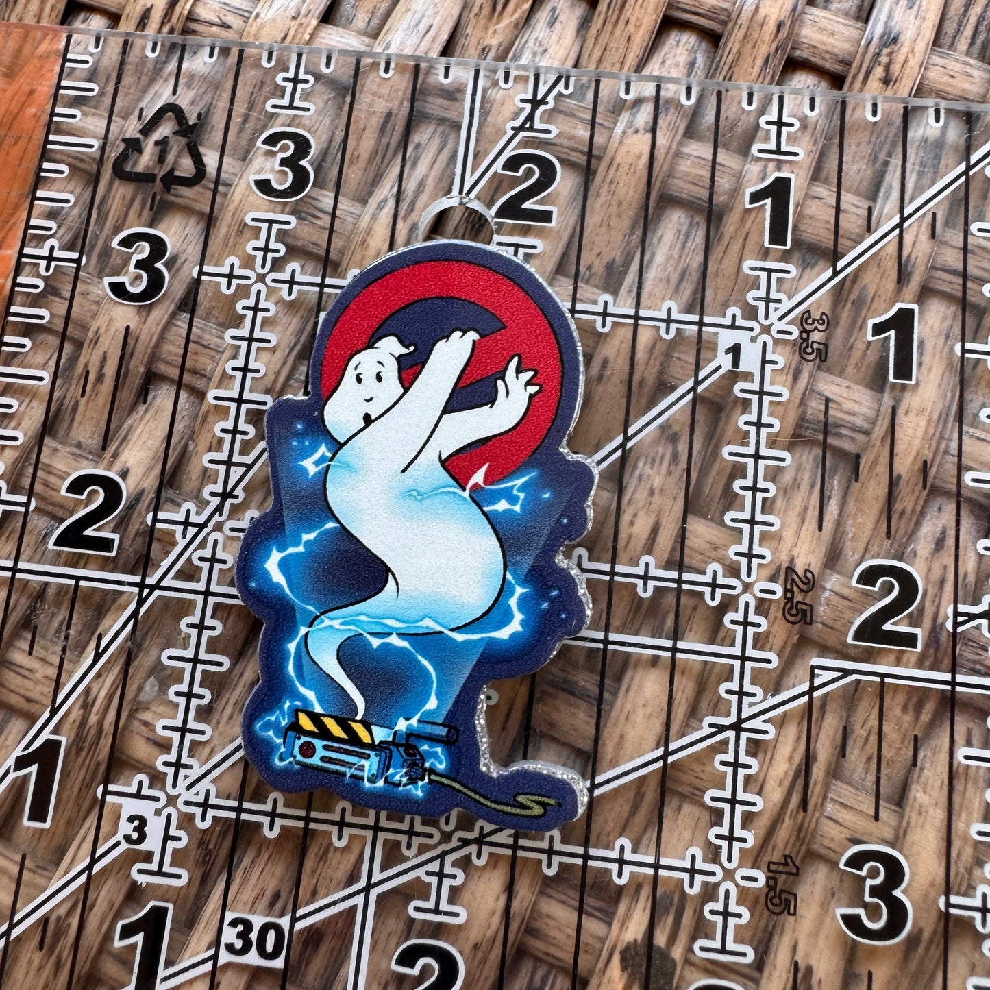 Acrylic Flatback,  Planar, Cabochon, Single Pc. - Ghost Busters