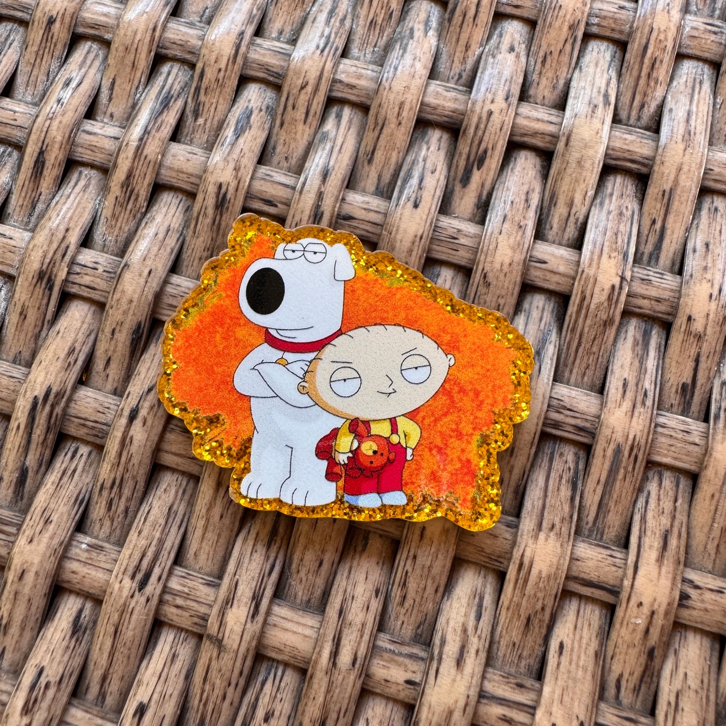 Acrylic Flatback,  Planar, Cabochon, Single Pc. - Family Guy