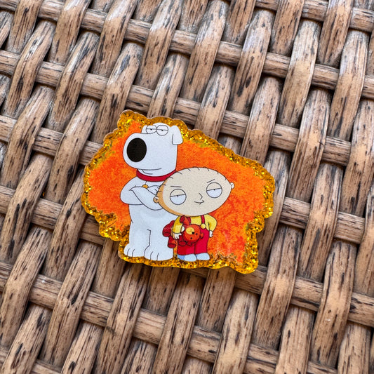 Acrylic Flatback,  Planar, Cabochon, Single Pc. - Family Guy