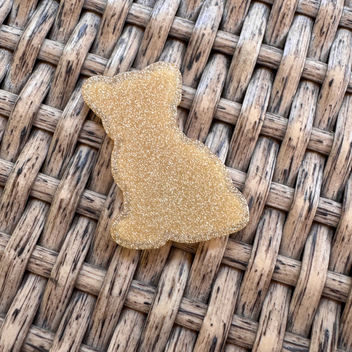 Acrylic Flatback,  Planar, Cabochon, Single Pc. - Lisa Frank Tiger