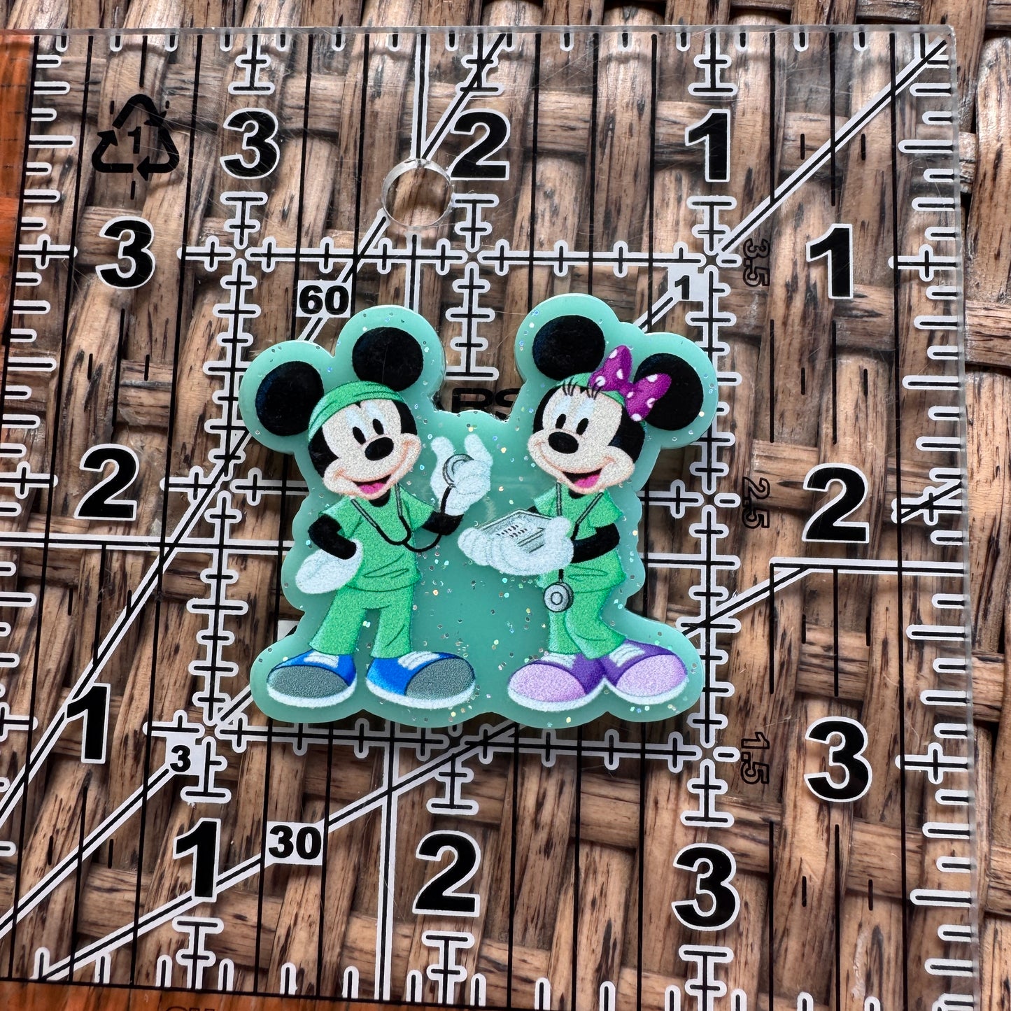 Acrylic Flatback,  Planar, Cabochon, Single Pc. - Mickey Medical