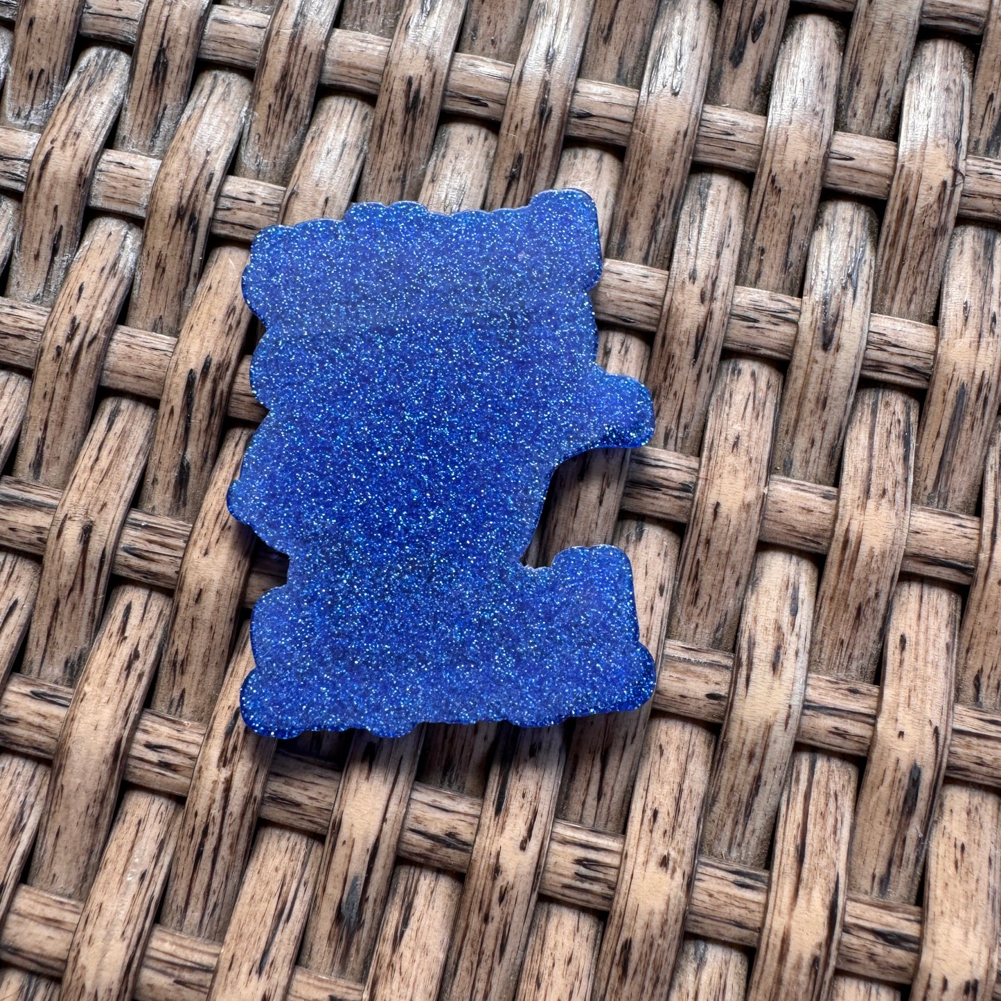 Acrylic Flatback,  Planar, Cabochon, Single Pc. - Stitch Humor