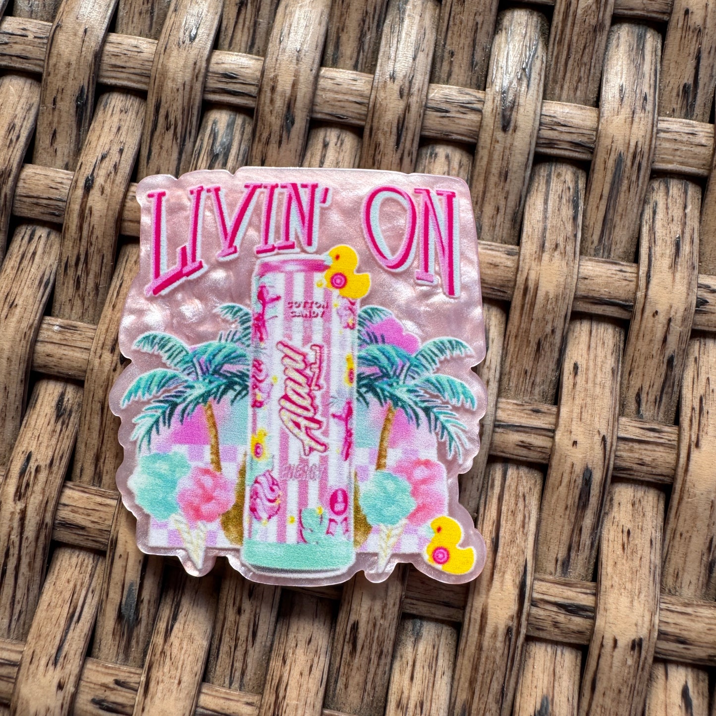 Alani drink acrylic flatback for crafting