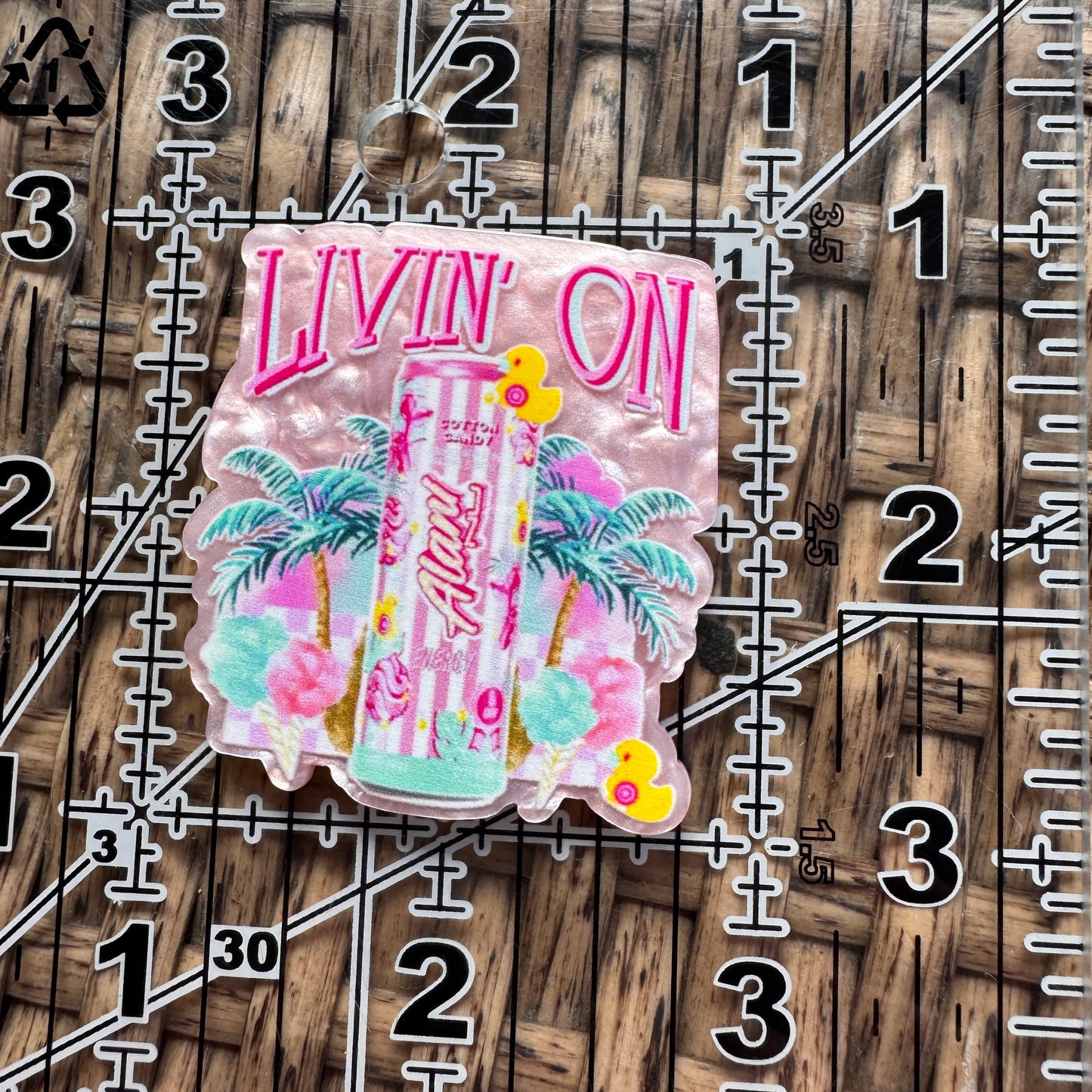 Acrylic Flatback,  Planar, Cabochon, Single Pc. - Livin On Alani