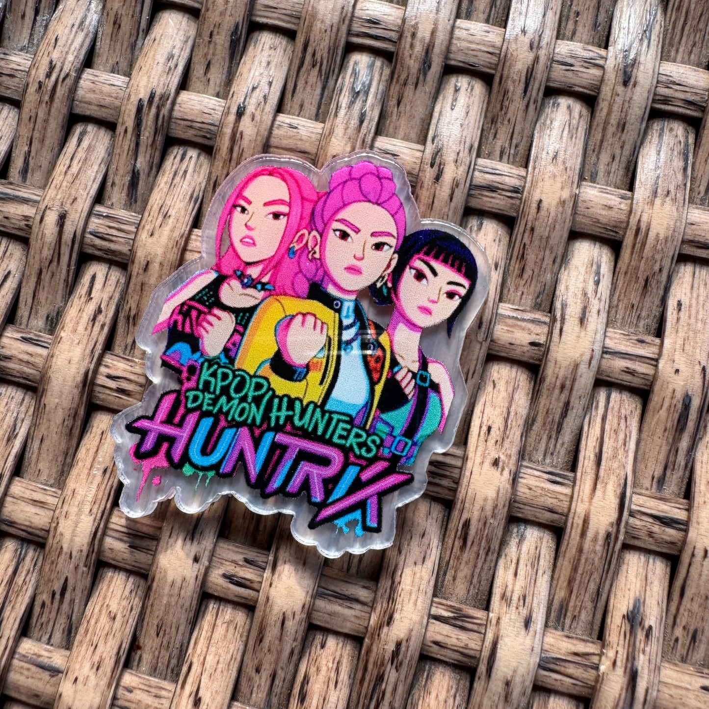 Acrylic Flatback,  Planar, Cabochon, Single Pc. - Kpop Demon Hunter (Copy)