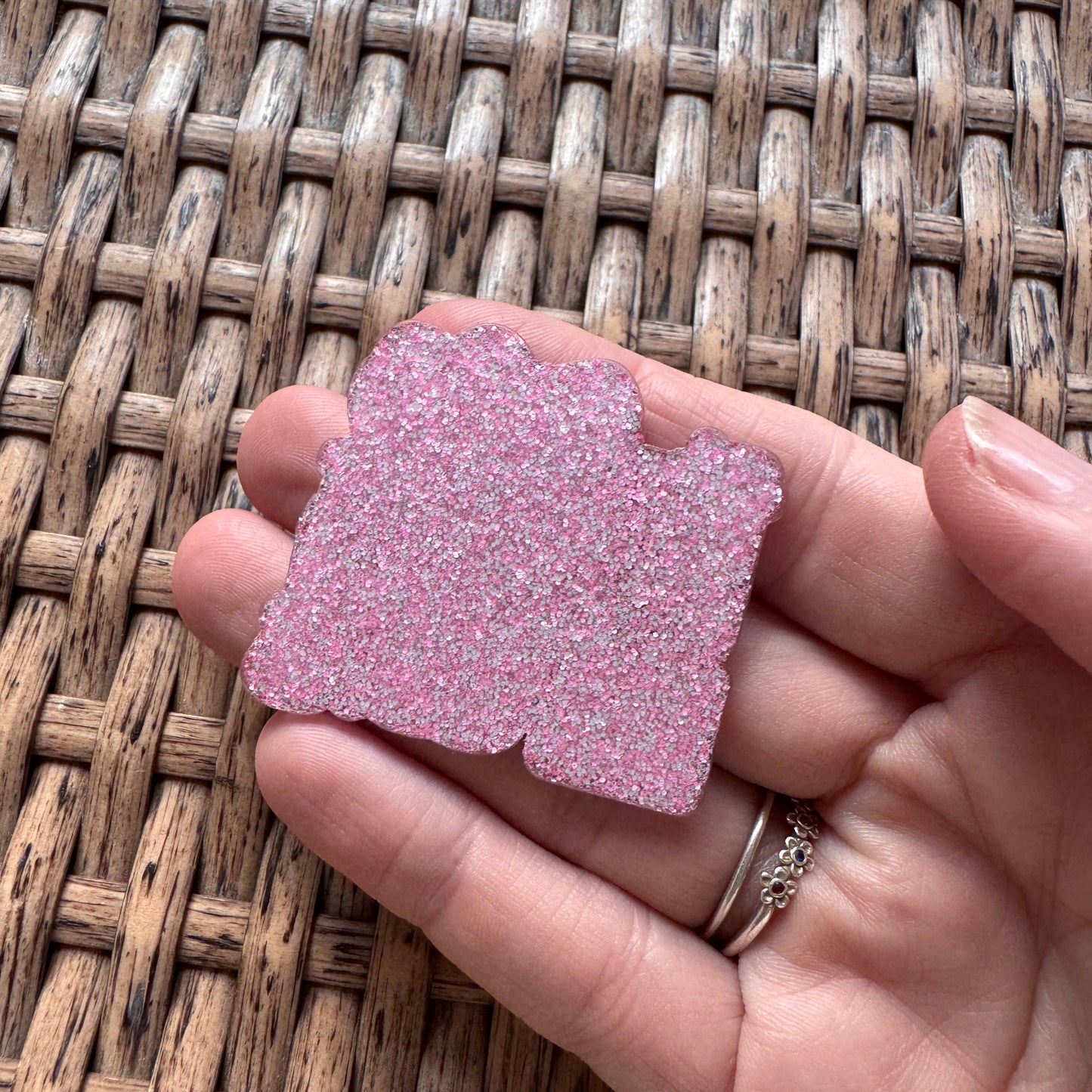 Acrylic Flatback,  Planar, Cabochon, Single Pc. - Scientist Hello Kitty