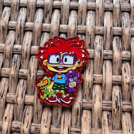 Acrylic Flatback,  Planar, Cabochon, Single Pc. - Rugrats