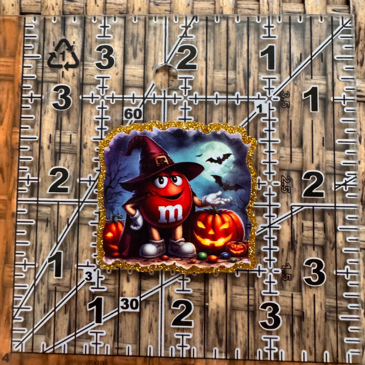 Acrylic Flatback Craft Embellishment Horror Halloween  Candy
