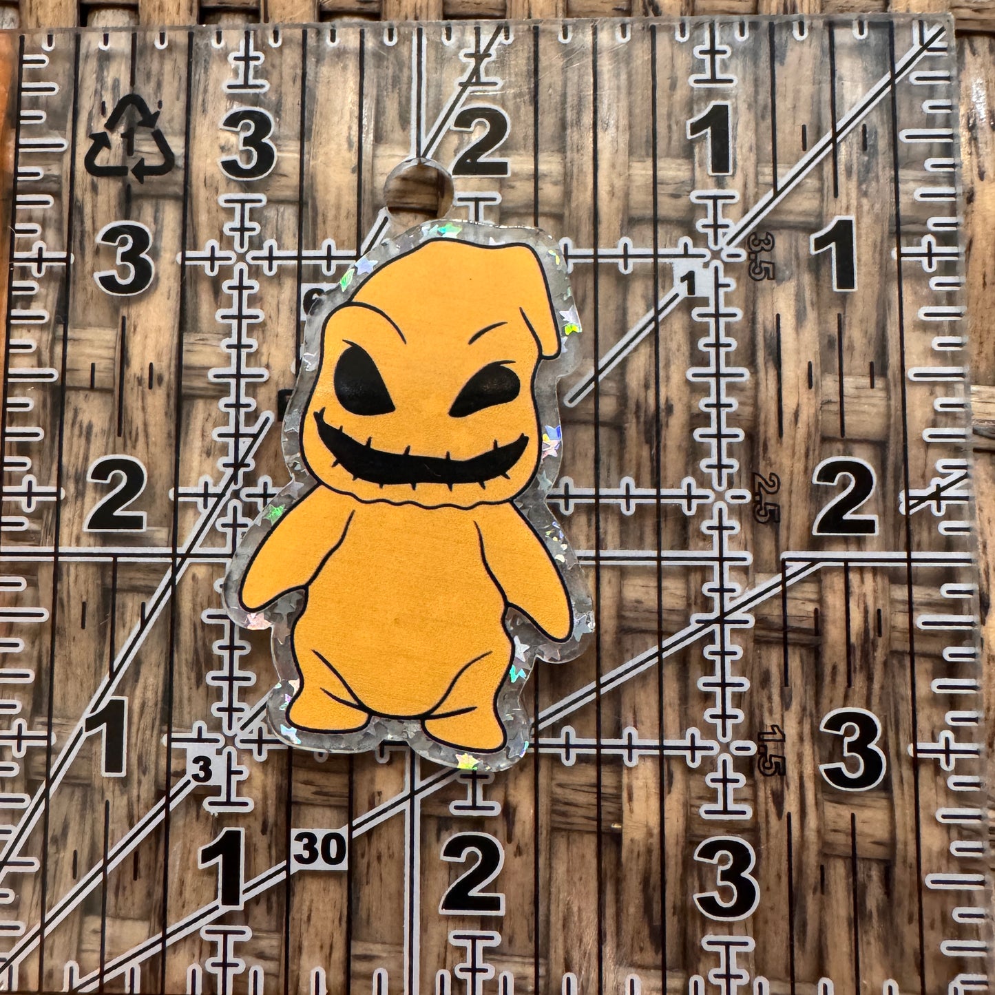 Acrylic Flatback Craft Embellishment NBC Oggie Boogie