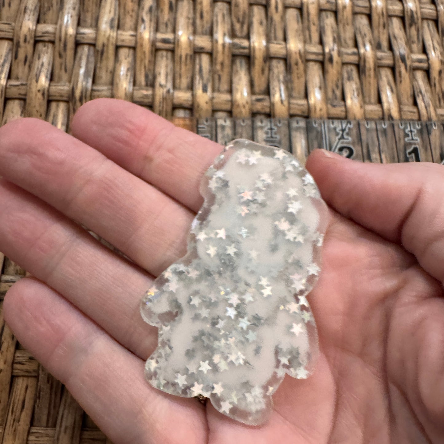 Acrylic Flatback Craft Embellishment NBC Oggie Boogie