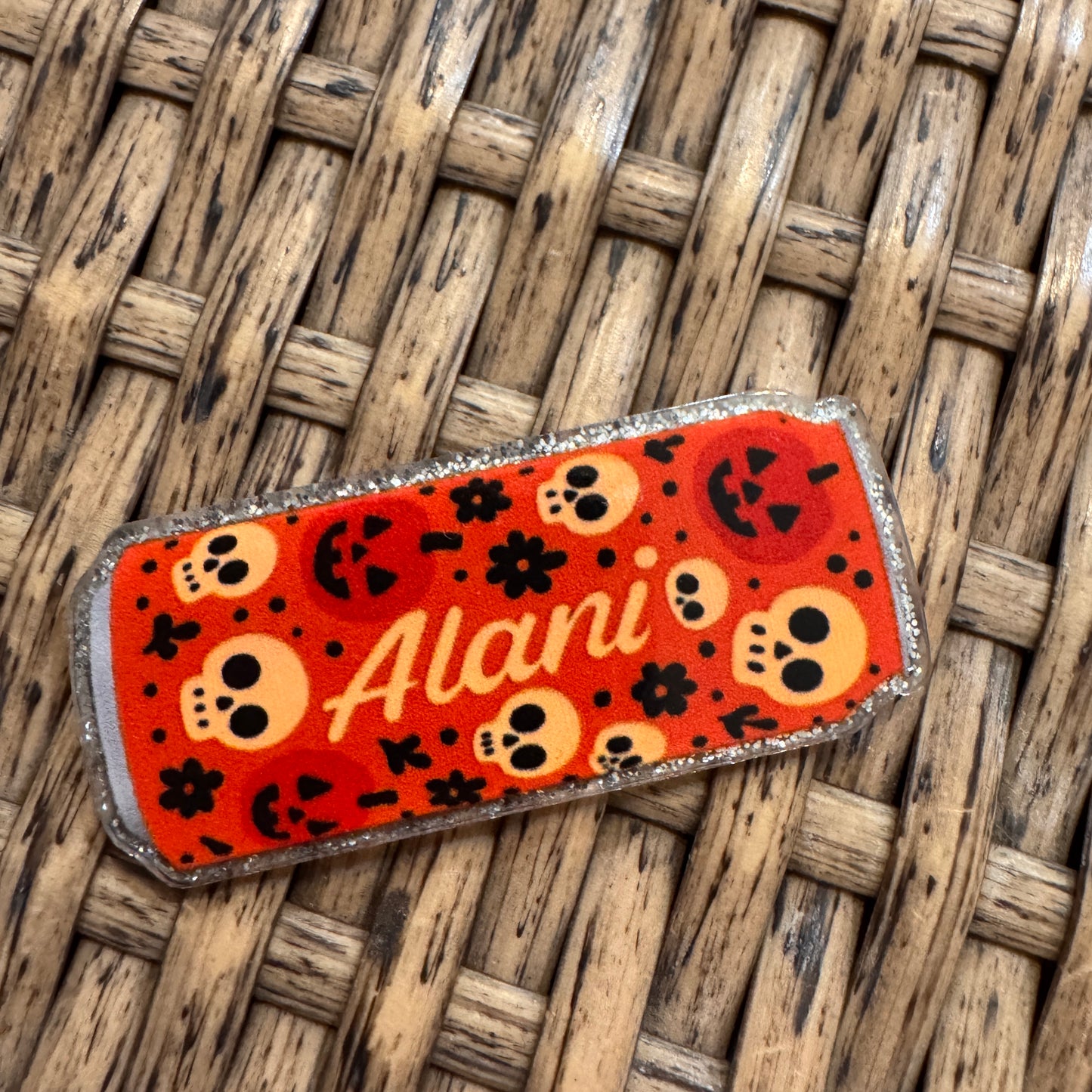 Acrylic Flatback Craft Embellishment Halloween Alani Drink