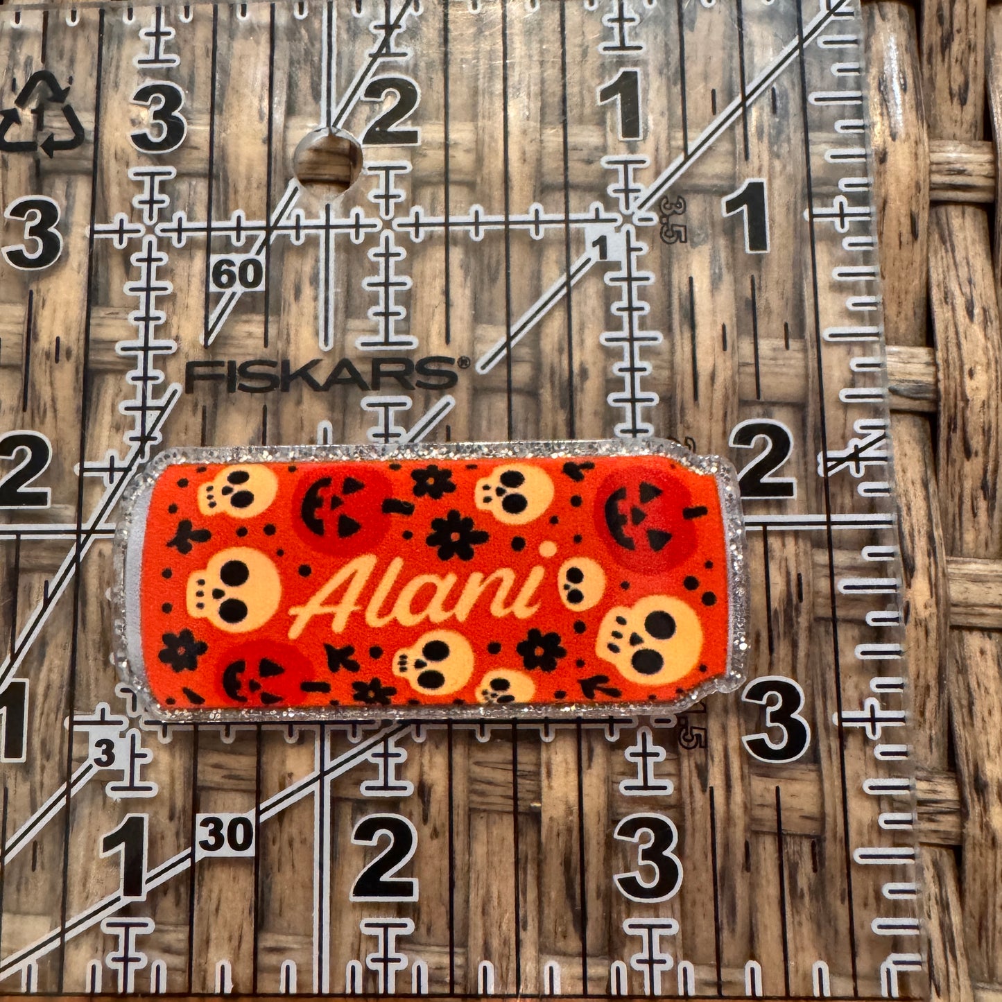 Acrylic Flatback Craft Embellishment Halloween Alani Drink