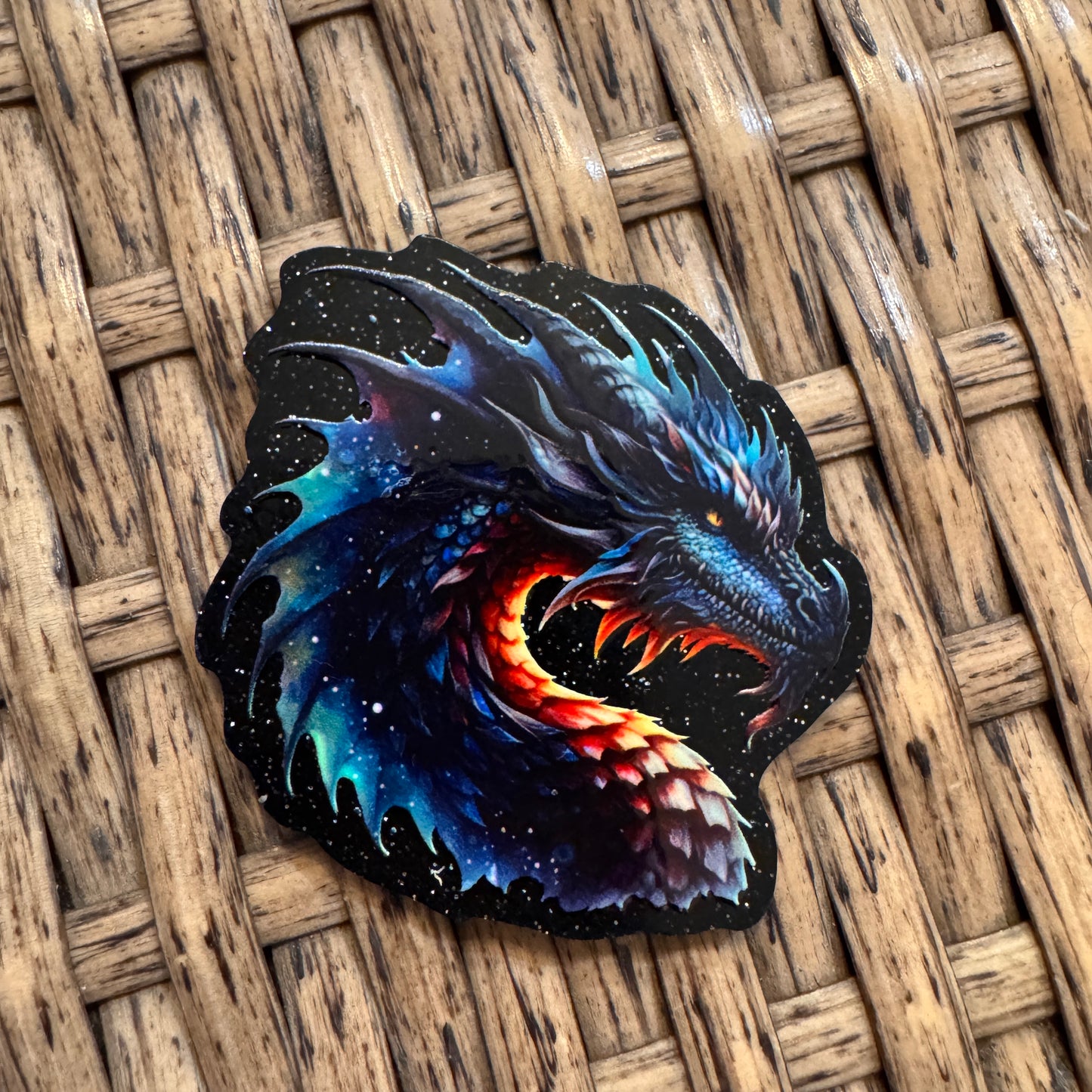 Acrylic Flatback Craft Embellishment Dragon Head