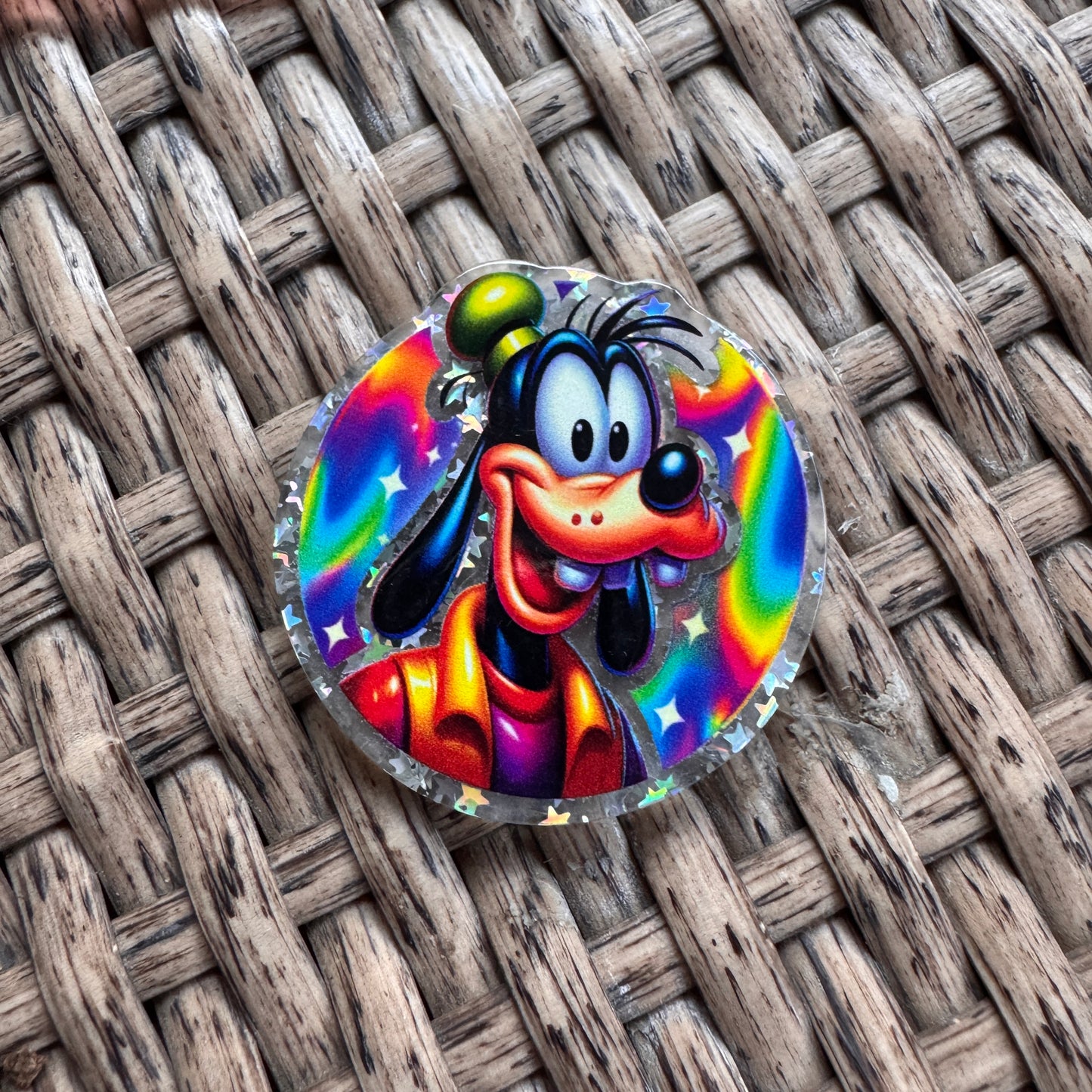 Acrylic Flatback,  Planar, Cabochon, Single Pc. - Goofy