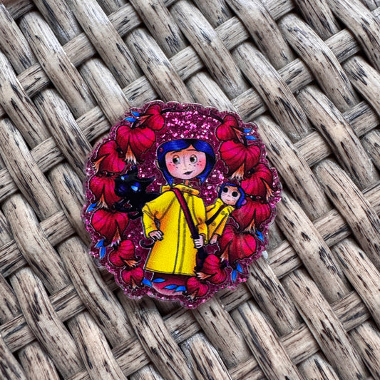 Acrylic Flatback,  Planar, Cabochon, Single Pc. - Caroline