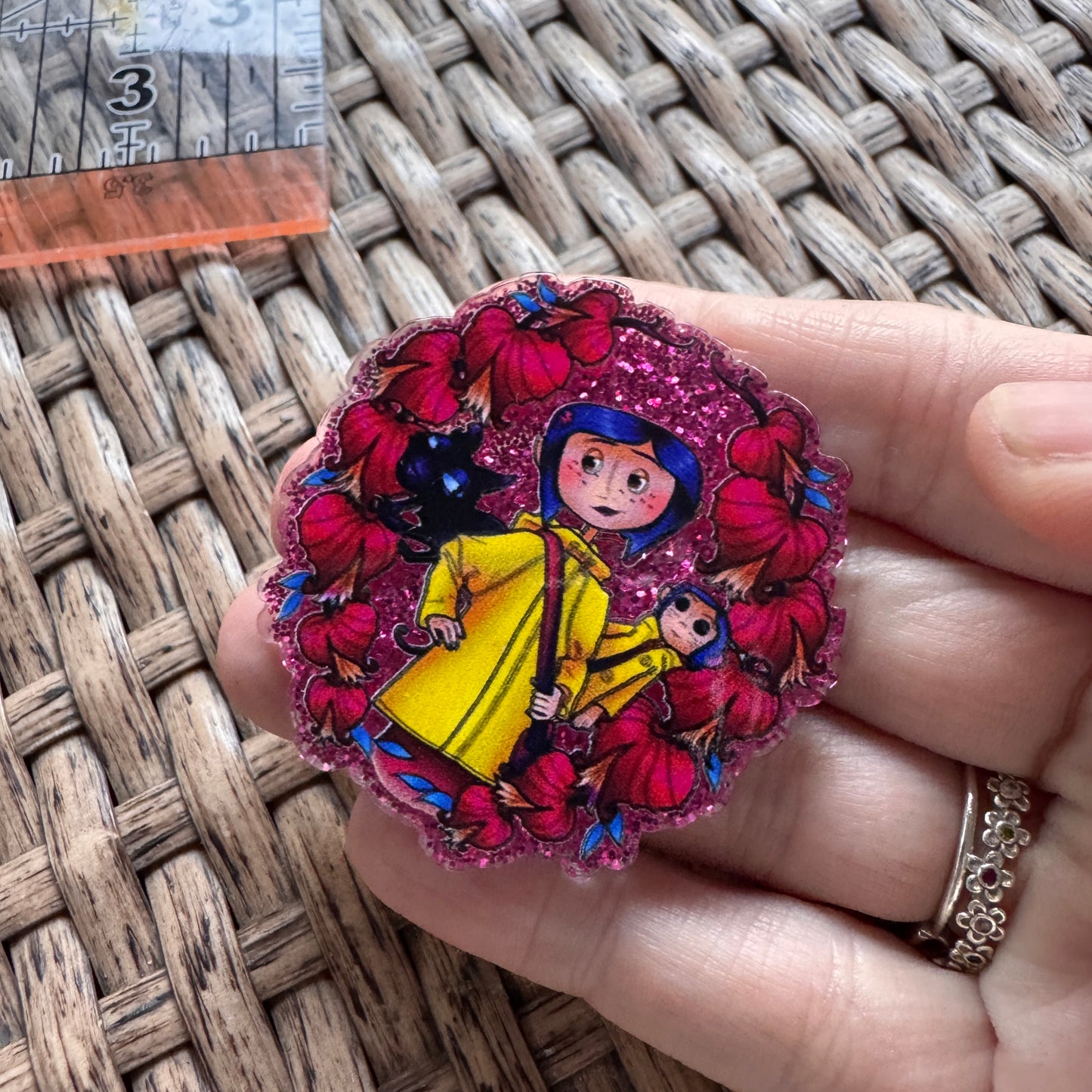 Acrylic Flatback,  Planar, Cabochon, Single Pc. - Caroline