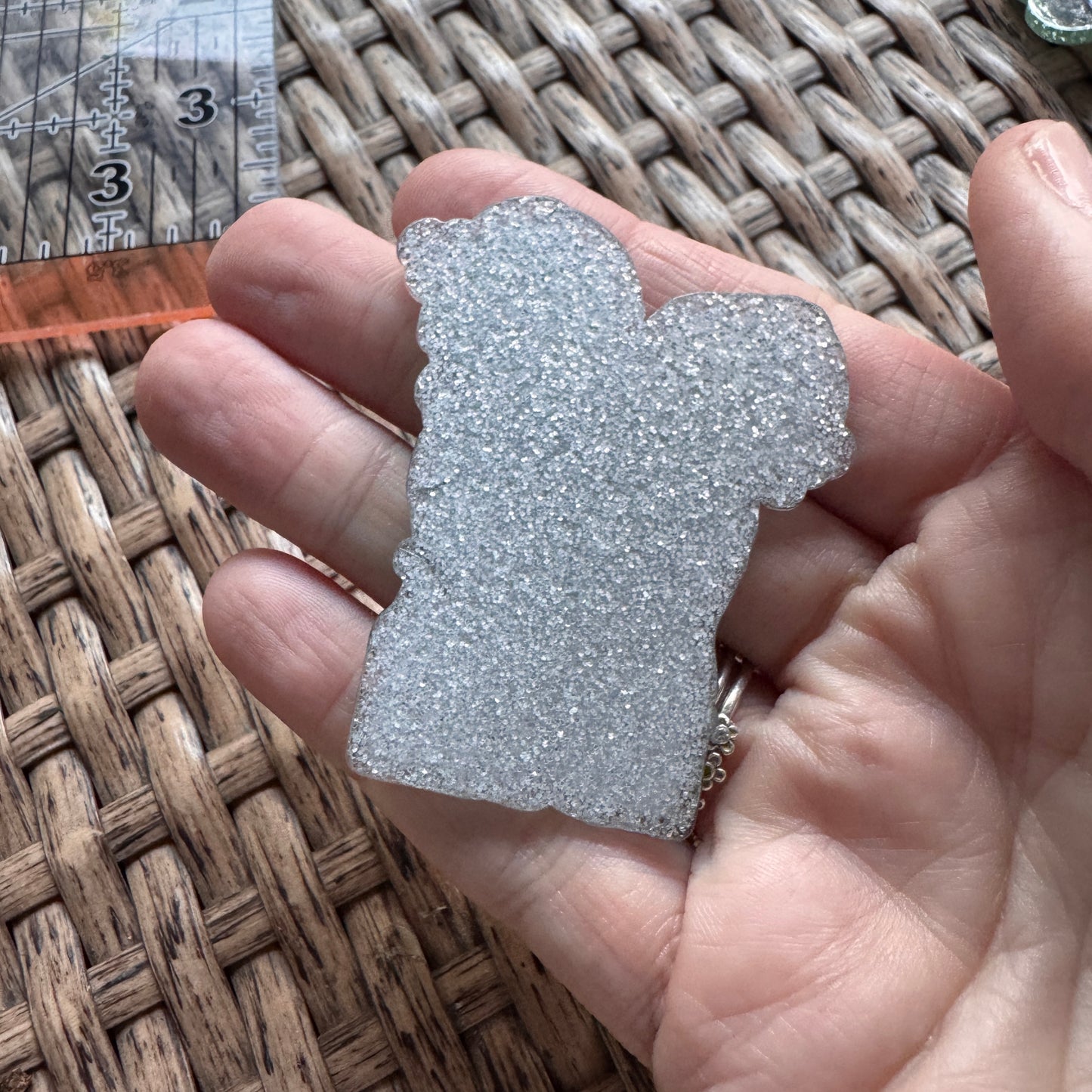 Acrylic Flatback,  Planar, Cabochon, Single Pc. - Disney Castle