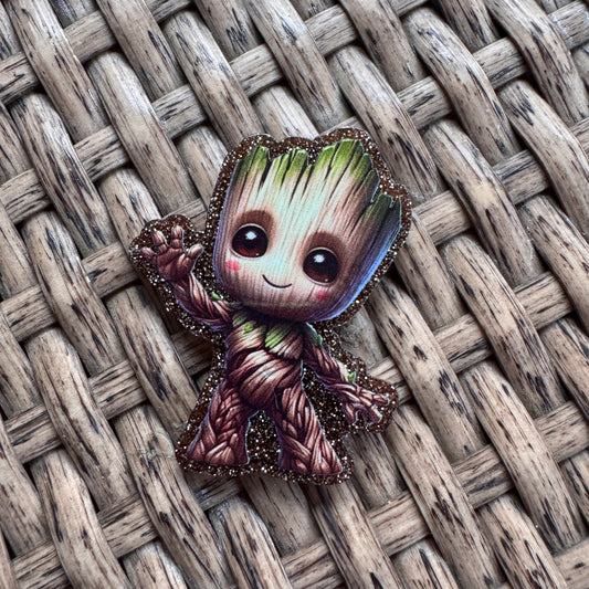 Acrylic Flatback,  Planar, Cabochon, Single Pc. - Groot
