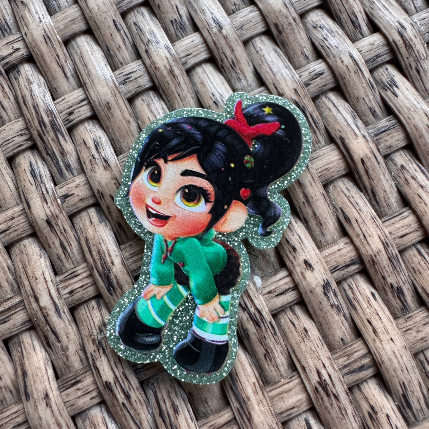 Acrylic Flatback,  Planar, Cabochon, Single Pc. - Wreck it Ralph