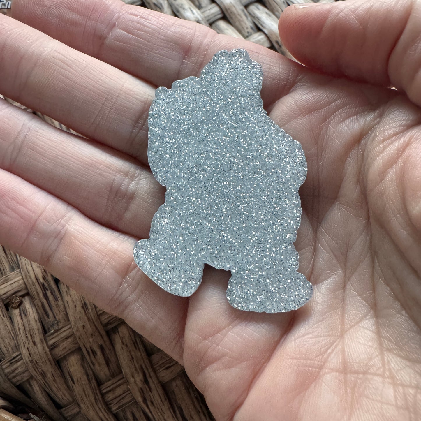 Acrylic Flatback,  Planar, Cabochon, Single Pc. - Cookie Monster