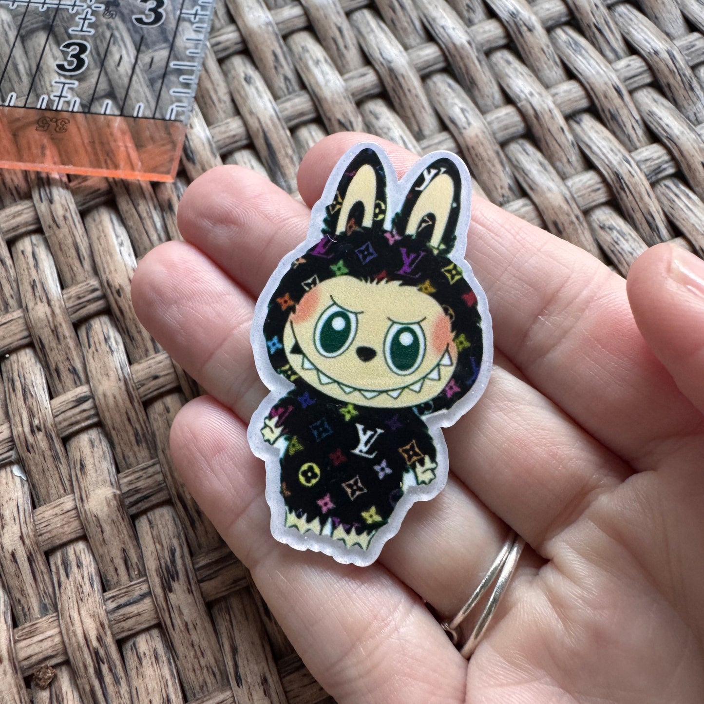 Acrylic Flatback,  Planar, Cabochon, Single Pc. - Designer Labu