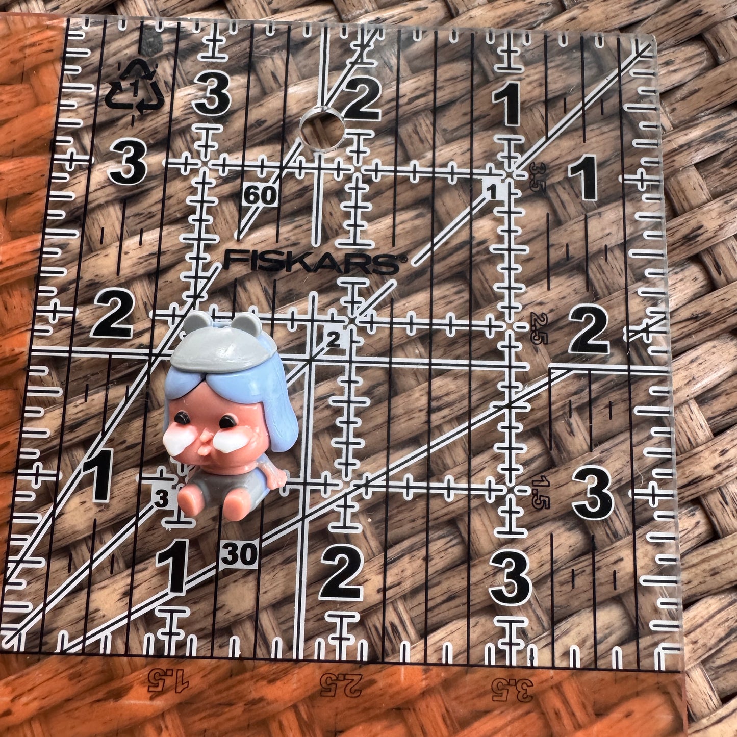 Focal Bead Rubber 3D Cry Baby