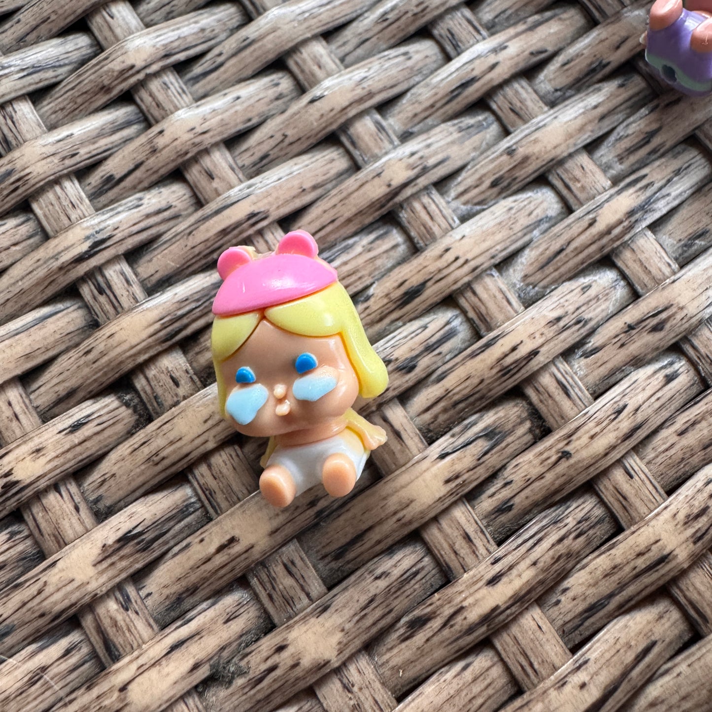 Focal Bead Rubber 3D Cry Baby