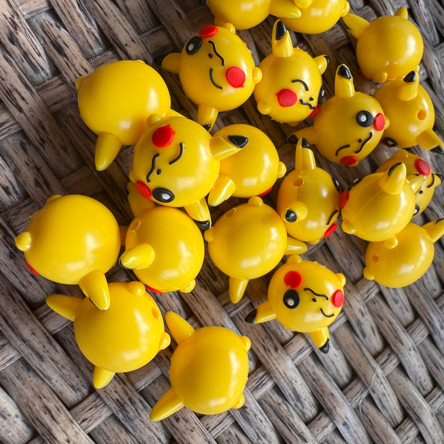Pikachu rubber beads
