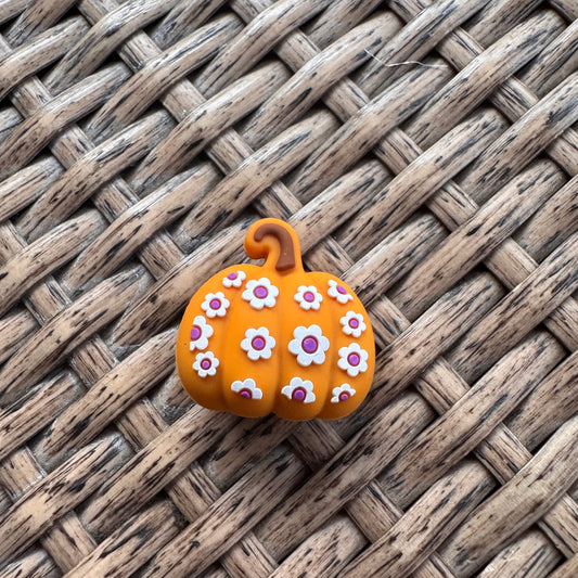 Flocal Bead Silicone 3D Pumpkin