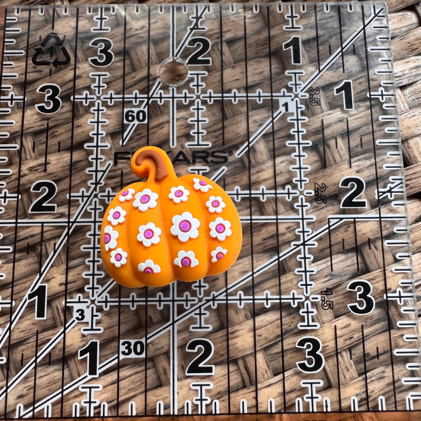 Flocal Bead Silicone 3D Pumpkin