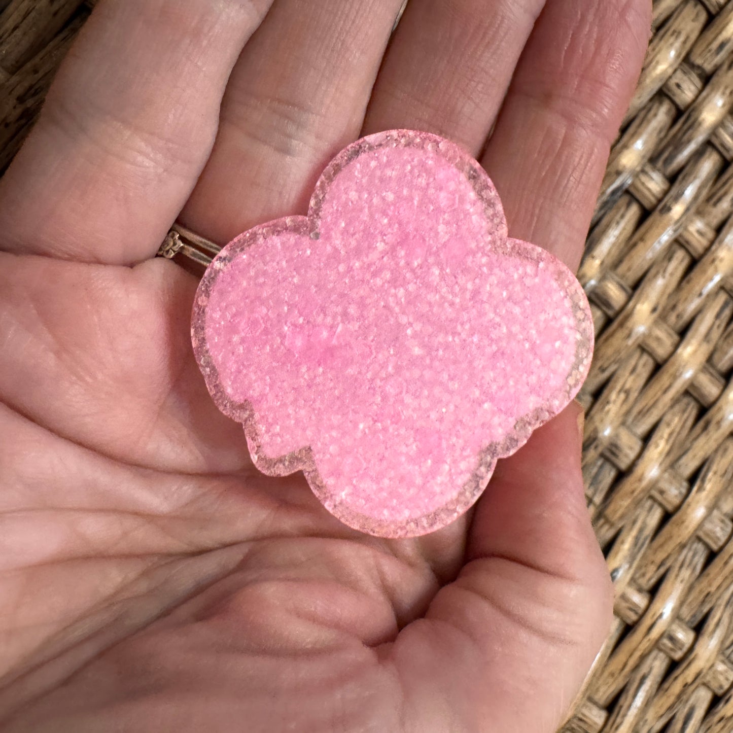 Acrylic Flatback Craft Embellishment Designer Brand LV Strawberry Shortcake