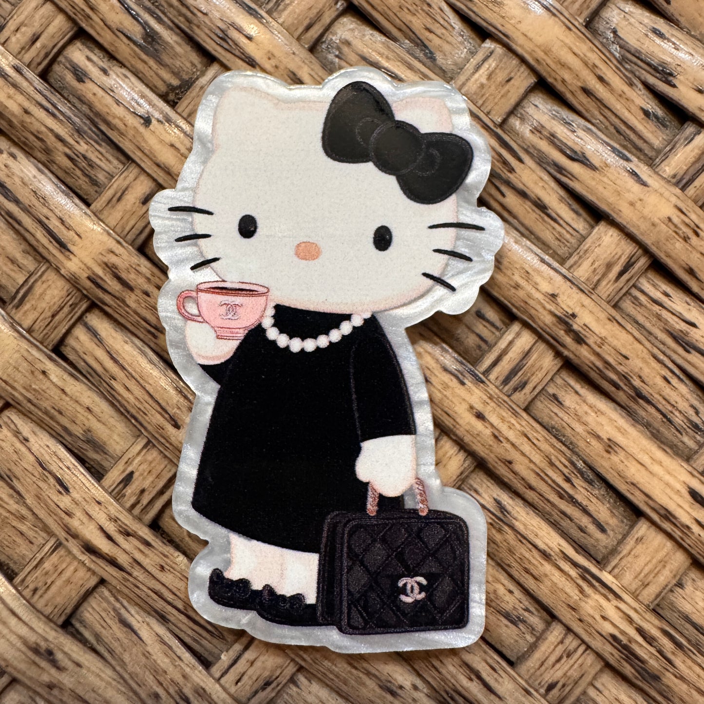 Acrylic Flatback Craft Embellishment Designer Brand CC Hello Kitty