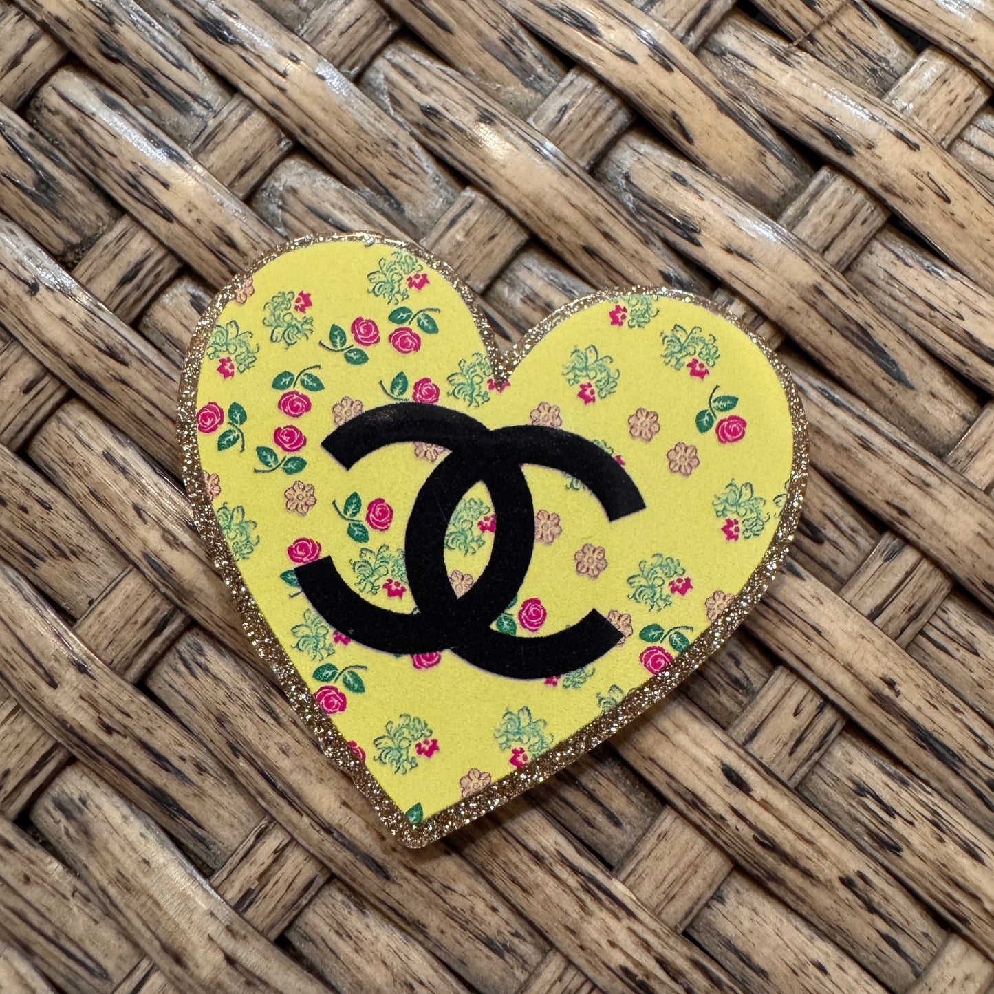 Acrylic Flatback Craft Embellishment Designer Brand CC
