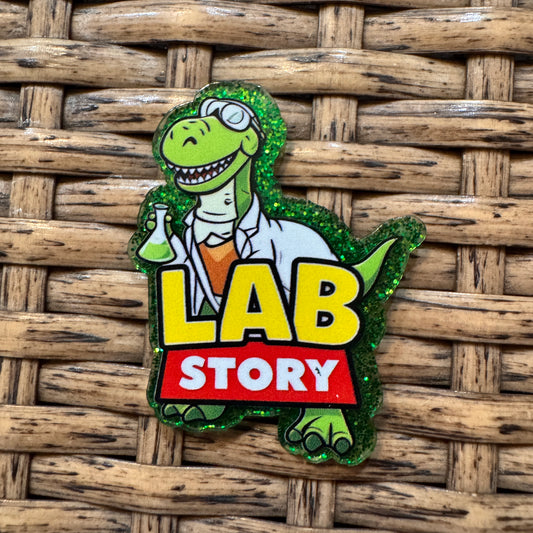 Acrylic Flatback Craft Embellishment TOY STORy Lab Medical
