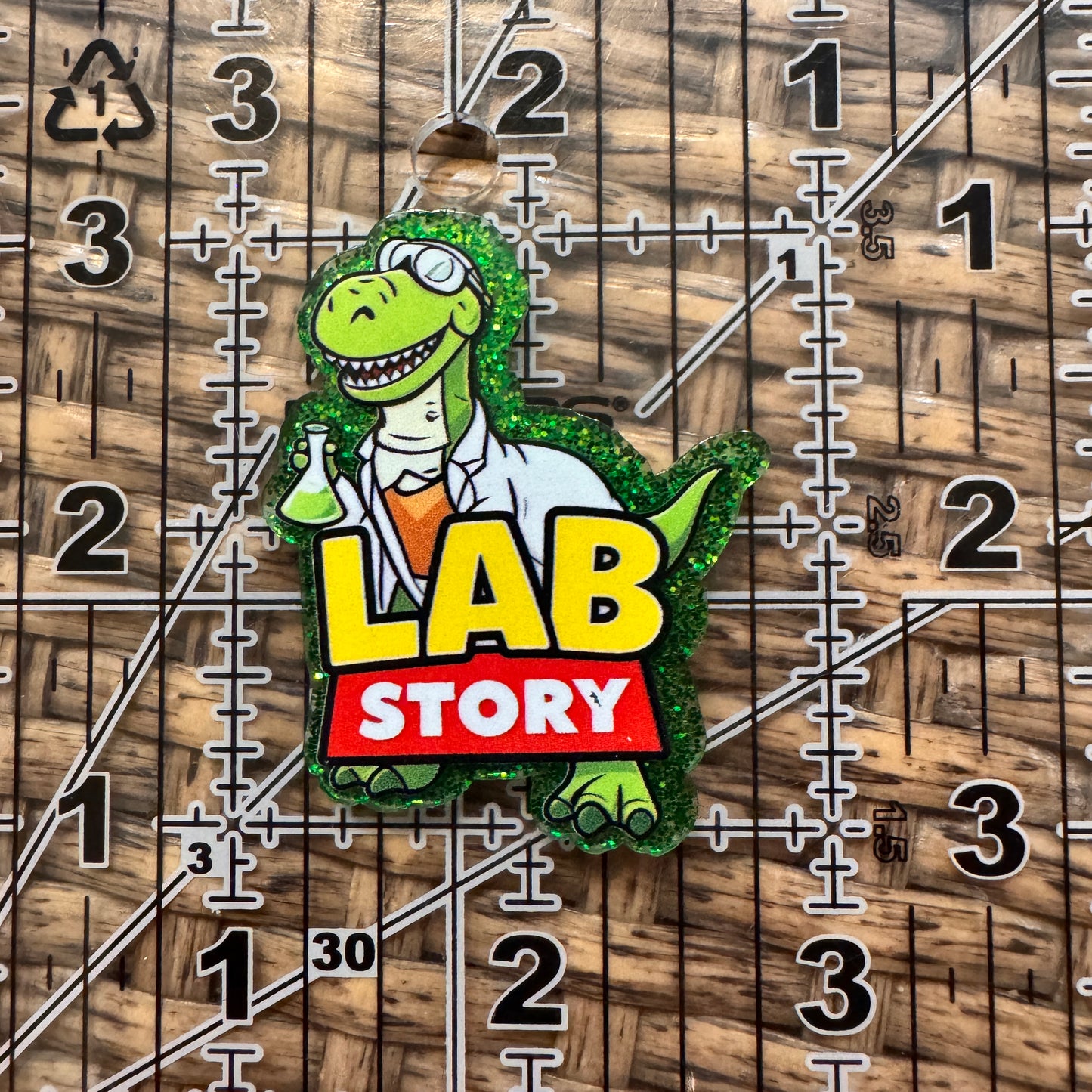 Acrylic Flatback Craft Embellishment TOY STORy Lab Medical