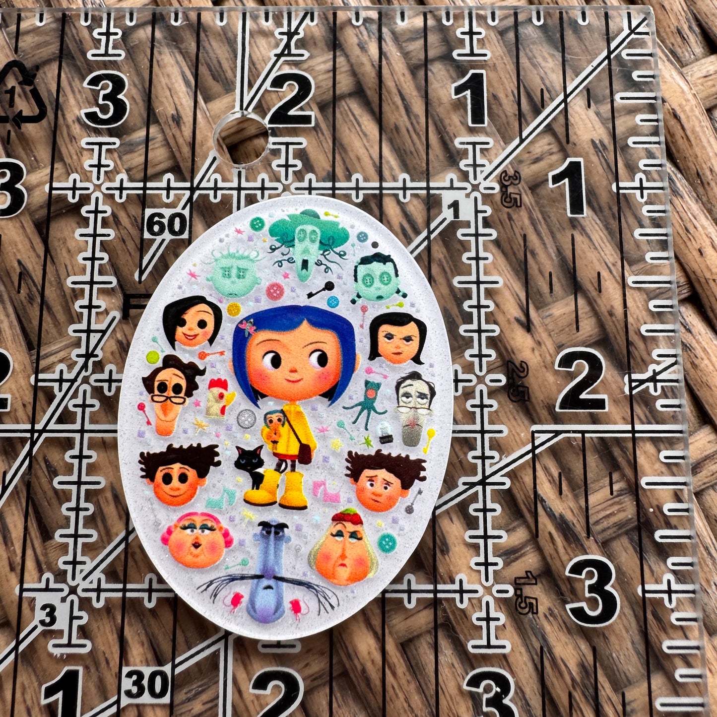 Acrylic Flatback,  Planar, Cabochon, Single Pc. - Madeline