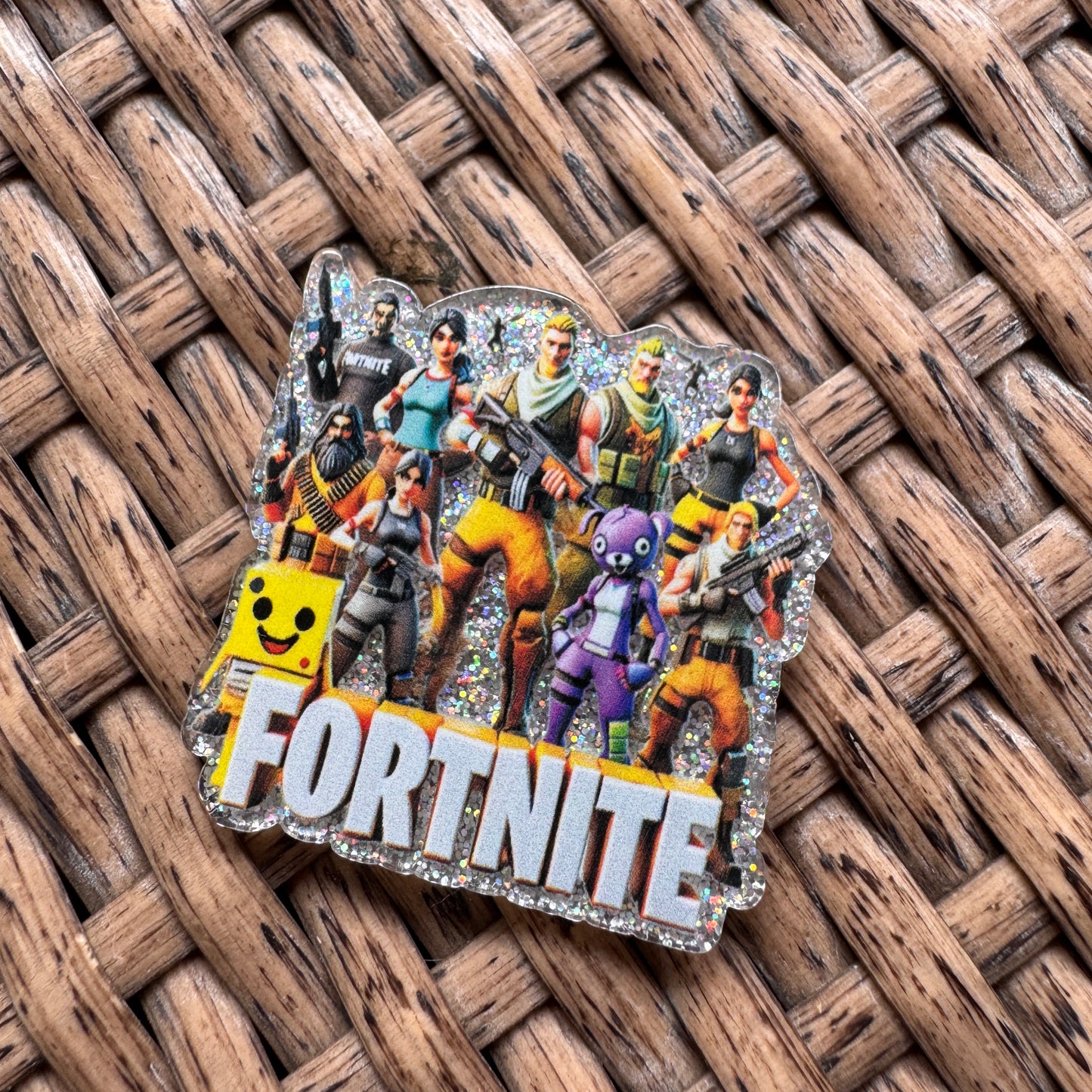 Acrylic flatback Fortnite characters