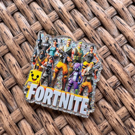 Acrylic flatback Fortnite characters