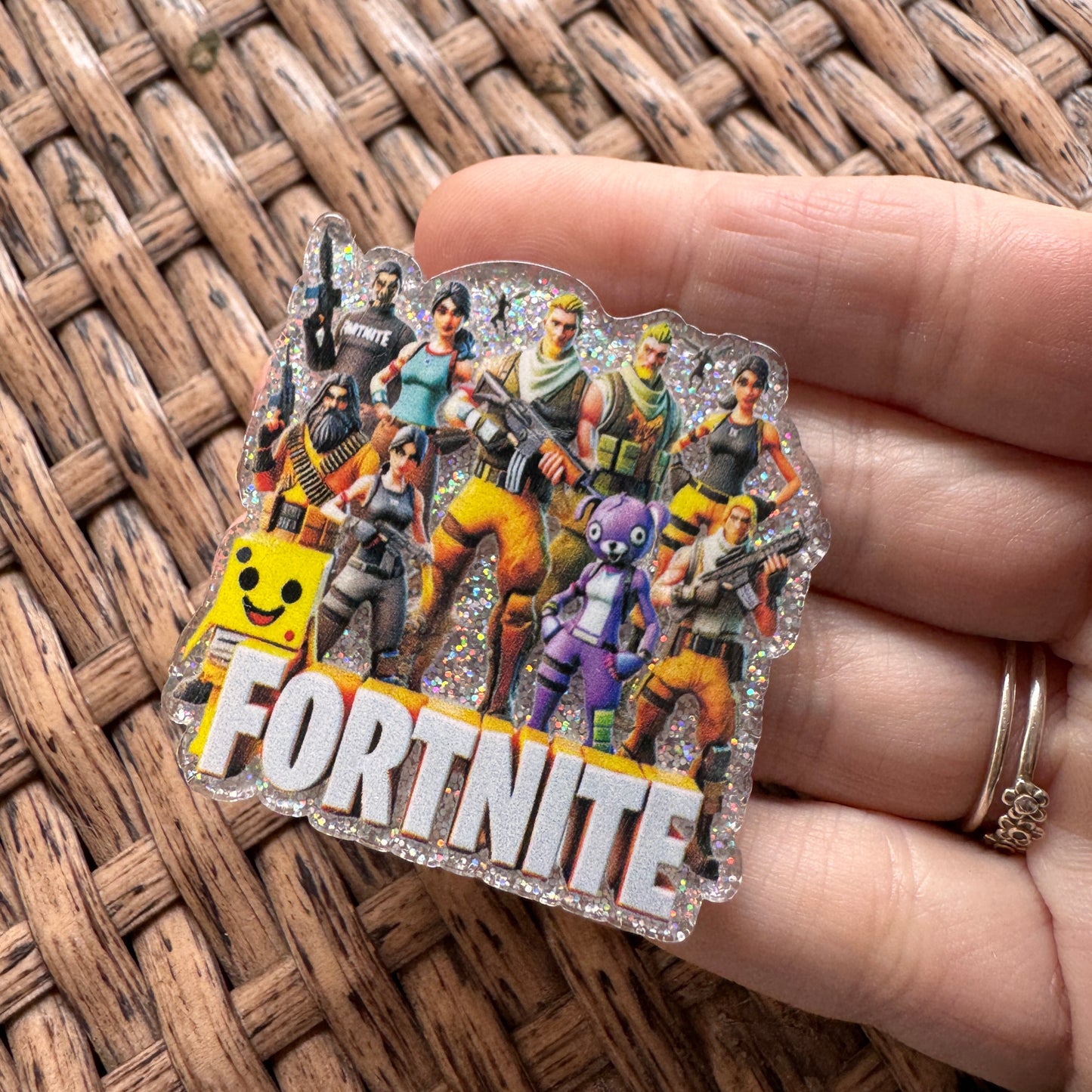 Acrylic Flatback,  Planar, Cabochon, Single Pc. - Fortnite