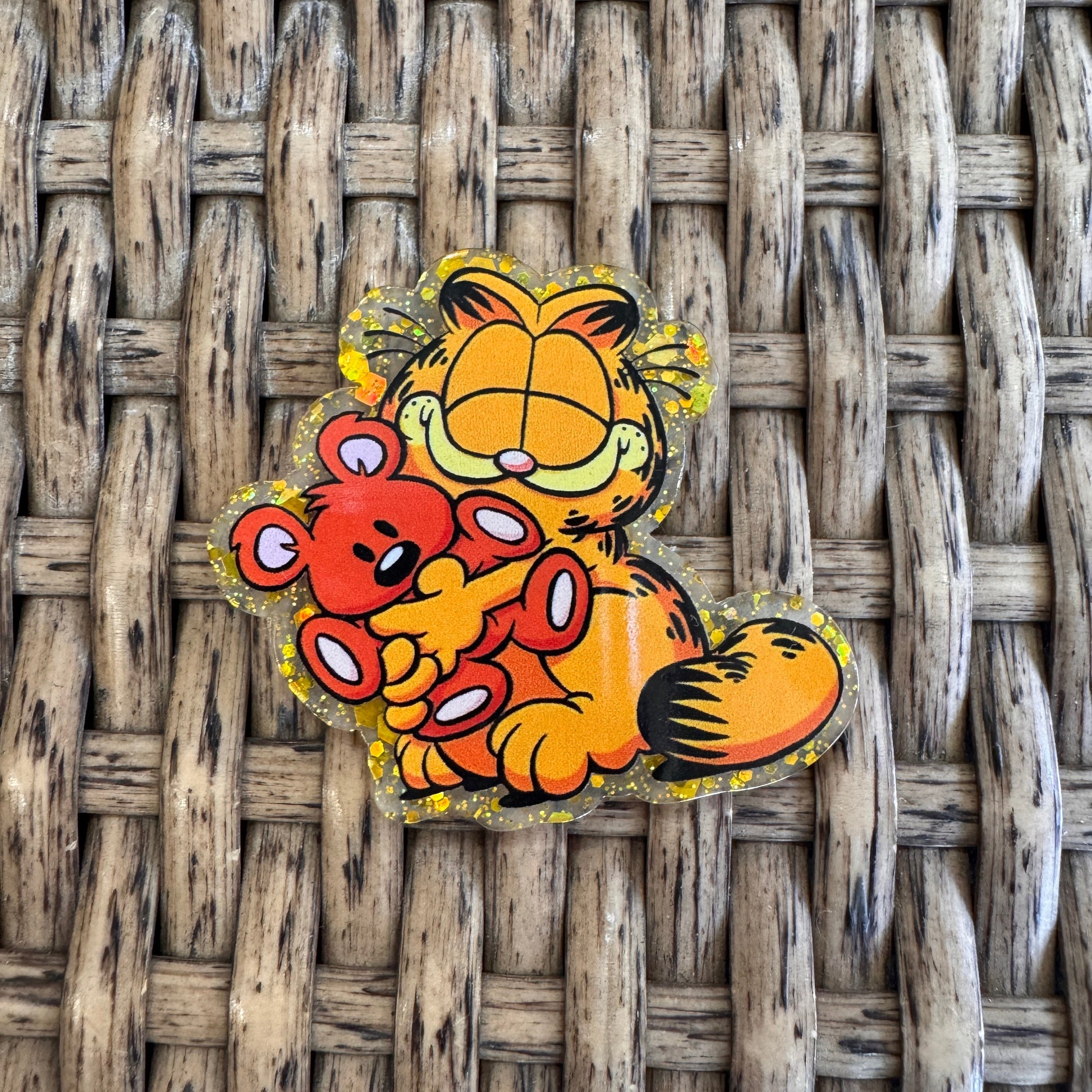Garfield the Cat Acrylic flatback for crafting