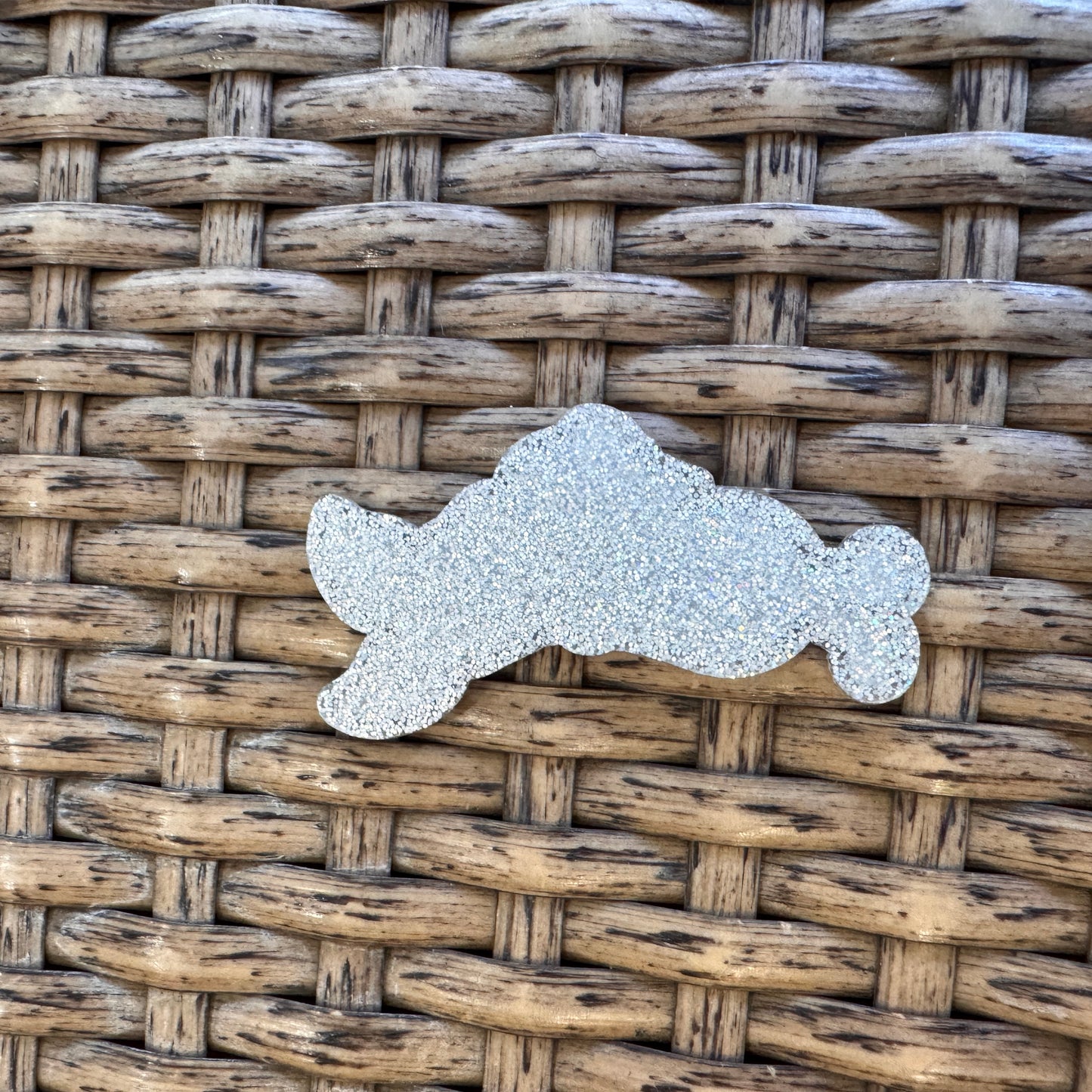 Piglet Acrylic Flatback,  Planar, Cabochon, Single Pc.