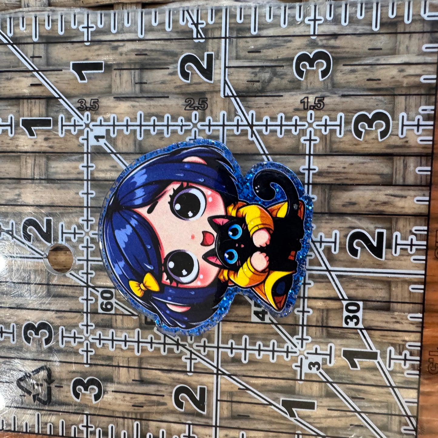 Caroline Acrylic Flatback,  Planar, Cabochon, Single Pc.