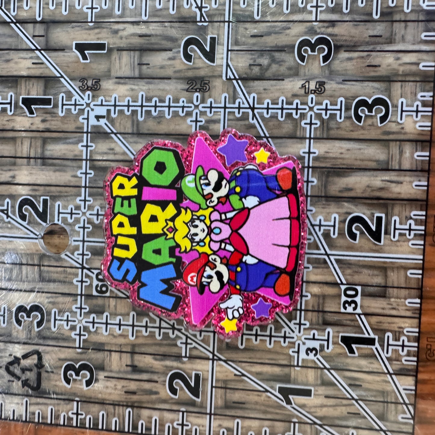 Super Mario World Acrylic Flatback,  Planar, Cabochon, Single Pc. (Copy)