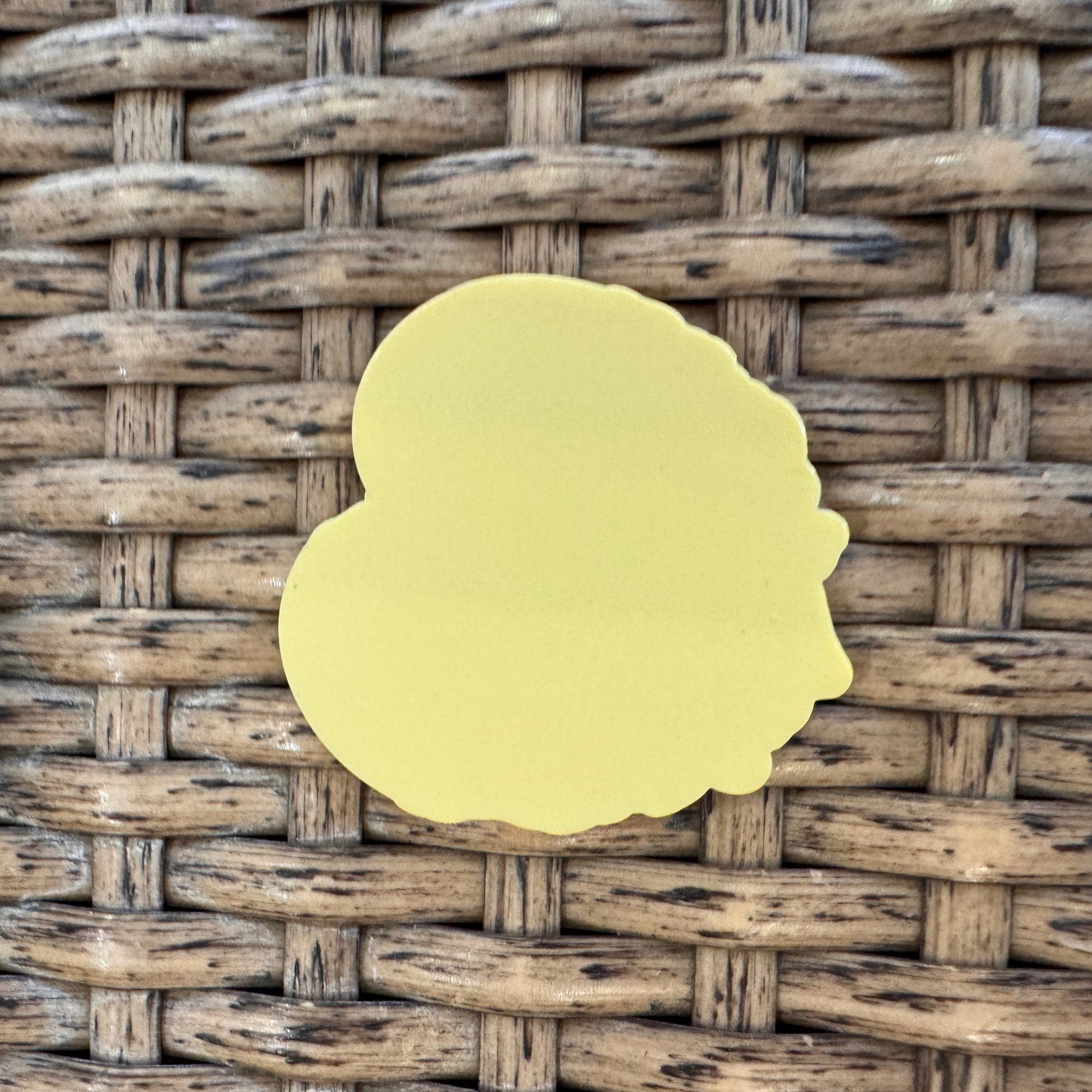 Beauty and the Beast Acrylic Flatback,  Planar, Cabochon, Single Pc.